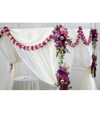 The FTD® Color & Light™ Chuppah Décor The FTD® Color & Light™ Chuppah Décor