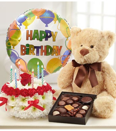 Birthday Flower Cake® Bright Birthday Flower Cake® Bright