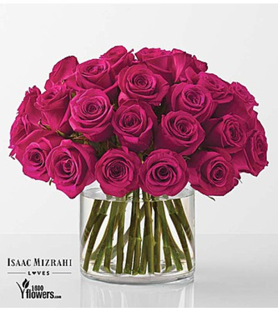 Hot Pink - Rose Bouquet by Isaac Mizrahi Hot Pink - Rose Bouquet by Isaac Mizrahi