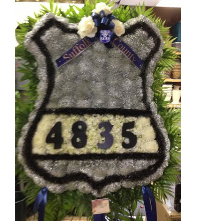 Custom Funeral Police Badge Sympathy Custom Funeral Police Badge Sympathy