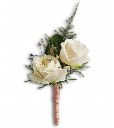 White Tie Boutonniere White Tie Boutonniere