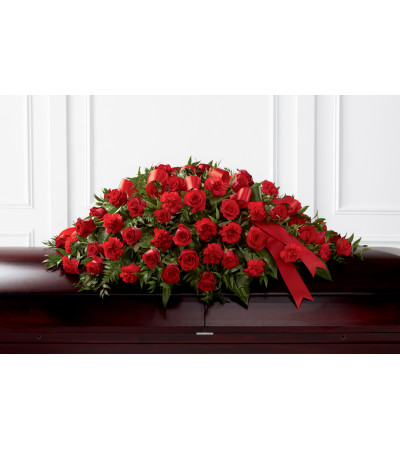 The FTD® Dearly Departed™ Casket Spray The FTD® Dearly Departed™ Casket Spray