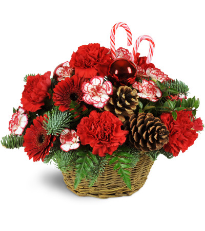 Basket Full of Christmastime Basket Full of Christmastime