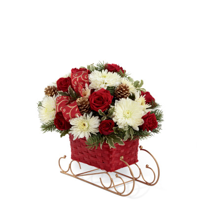 The FTD® Season's Sleigh Ride™ Bouquet The FTD® Season's Sleigh Ride™ Bouquet