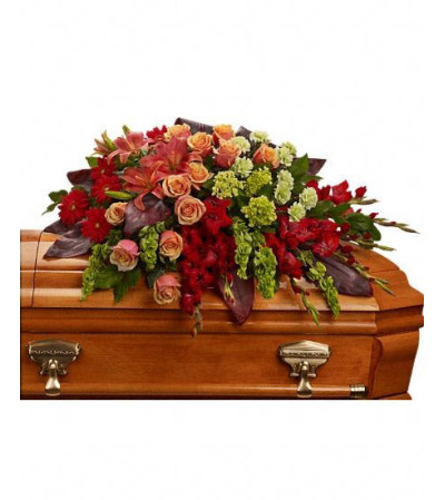 Fond Farewell Casket Spray Fond Farewell Casket Spray