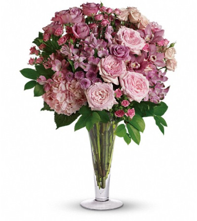 A La Mode Bouquet with Long Stemmed Roses A La Mode Bouquet with Long Stemmed Roses