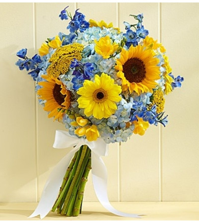 Country Wedding Sunflower Mixed Bouquet Country Wedding Sunflower Mixed Bouquet