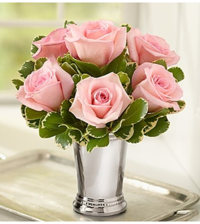 Julep Cup Rose Arrangement - Pink Julep Cup Rose Arrangement - Pink
