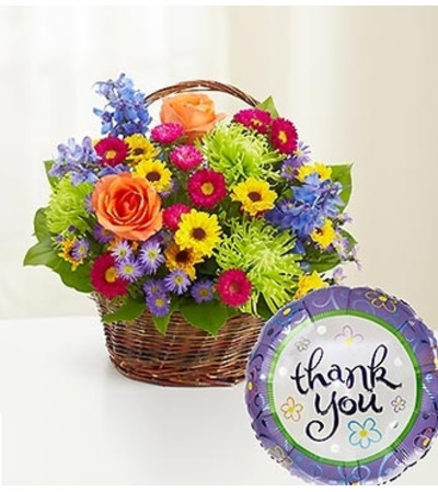 Beautiful Basket to Say Thank You Beautiful Basket to Say Thank You