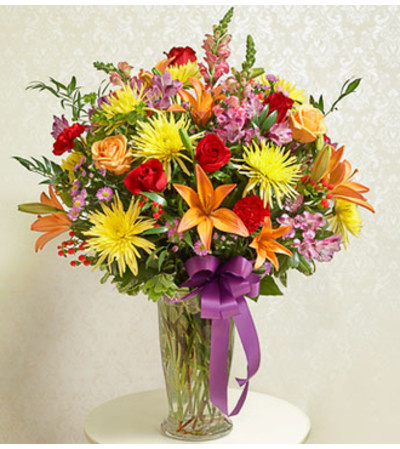 Beautiful Blessings Vase Arrangement - Bright Beautiful Blessings Vase Arrangement - Bright