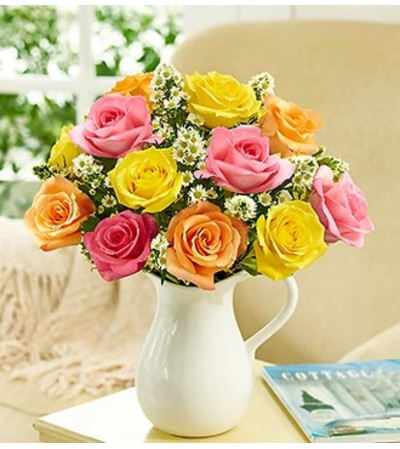 Pitcher Full of Roses, Assorted Pitcher Full of Roses, Assorted