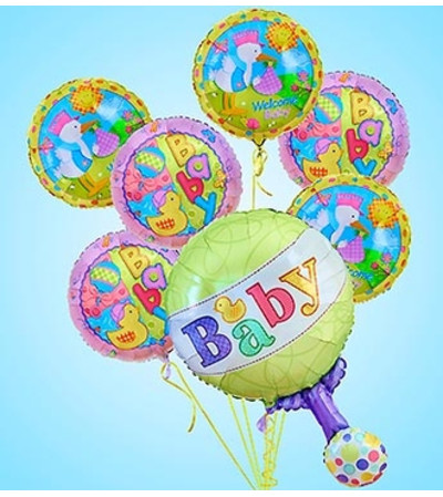 Tiny Bundle Rattle Mylar Bundle Tiny Bundle Rattle Mylar Bundle