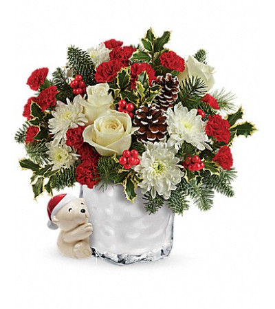 Send a Hug® Bear Buddy Bouquet by Teleflora Send a Hug® Bear Buddy Bouquet by Teleflora