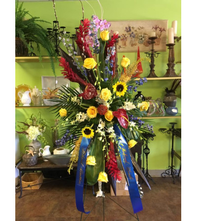 TROPICAL STANDING SPRAY TROPICAL STANDING SPRAY