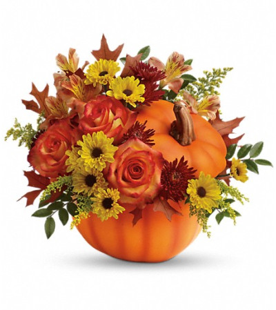 Teleflora's Warm Fall Wishes Bouquet Teleflora's Warm Fall Wishes Bouquet