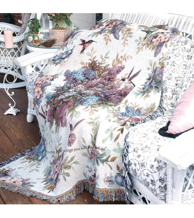 Memorial Throw Hummingbird Memorial Throw Hummingbird