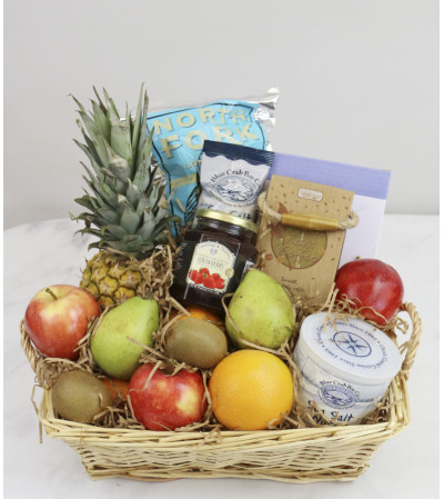 Fruit & Gourmet Treats Basket Fruit & Gourmet Treats Basket