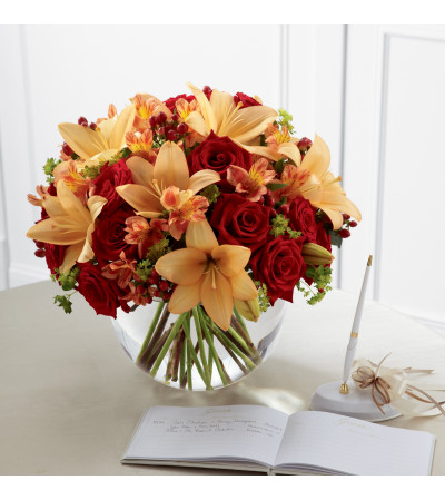 The FTD® Lily & Rose Arrangement The FTD® Lily & Rose Arrangement