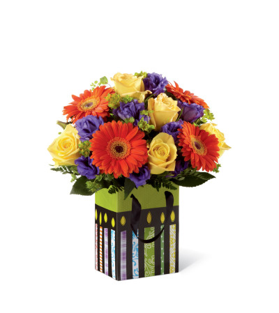 The FTD® Perfect Birthday Orange Bouquet The FTD® Perfect Birthday Orange Bouquet