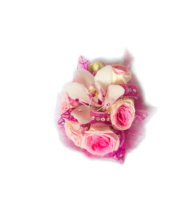 Retro Pink Corsage Retro Pink Corsage