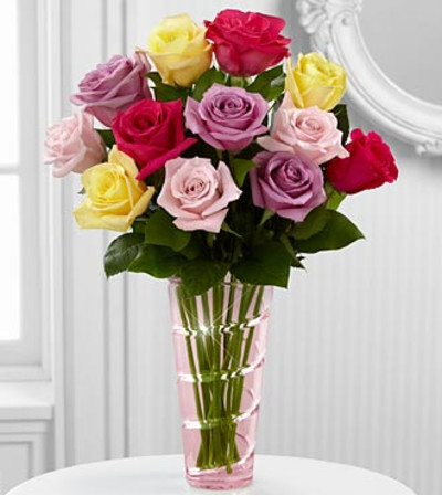 The Mixed Rose Bouquet The Mixed Rose Bouquet