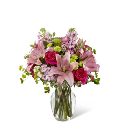 The FTD® Pink Posh™ Bouquet The FTD® Pink Posh™ Bouquet