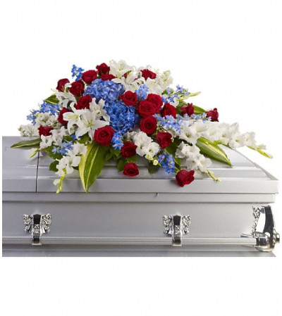 Distinguished Service Casket Spray Distinguished Service Casket Spray
