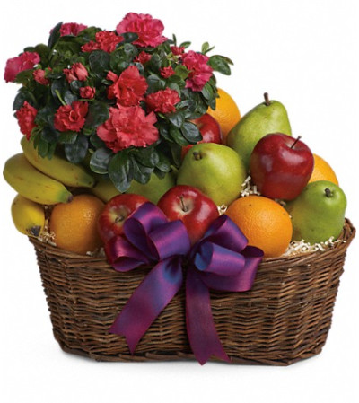 Fruits and Blooms Basket Fruits and Blooms Basket