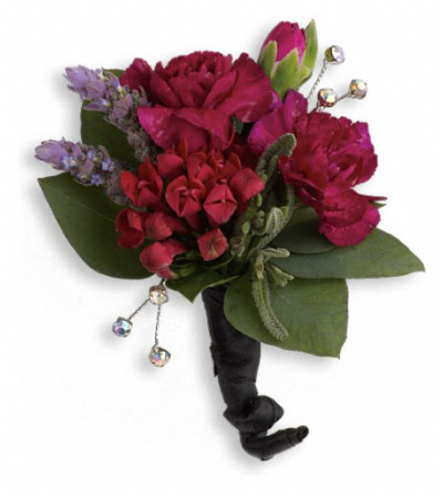 Red Carpet Romance Boutonniere Red Carpet Romance Boutonniere