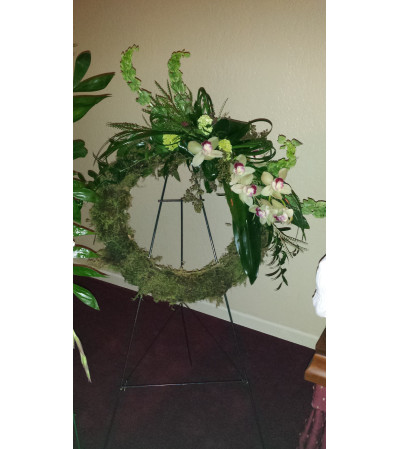 MOSSY GREEN WREATH MOSSY GREEN WREATH
