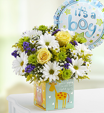 New Baby Boy Flower Arrangements | Best Flower Site