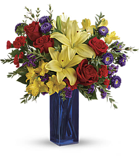 Passionate Purple Tulips Bouquet - Teleflora