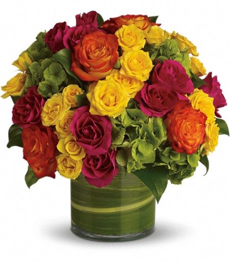 Just Tickled Bouquet By Teleflora
