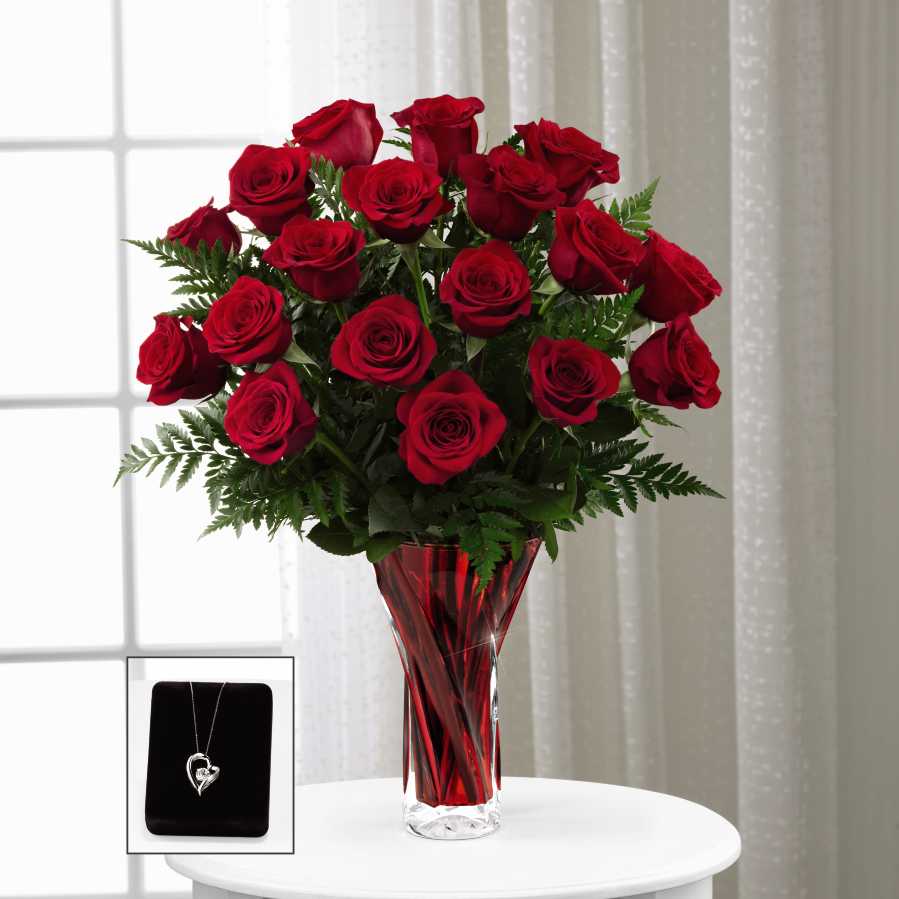 The FTD® In Love with Red Roses™ Bouquet for Valentines - Send to Markham,  ON Today!