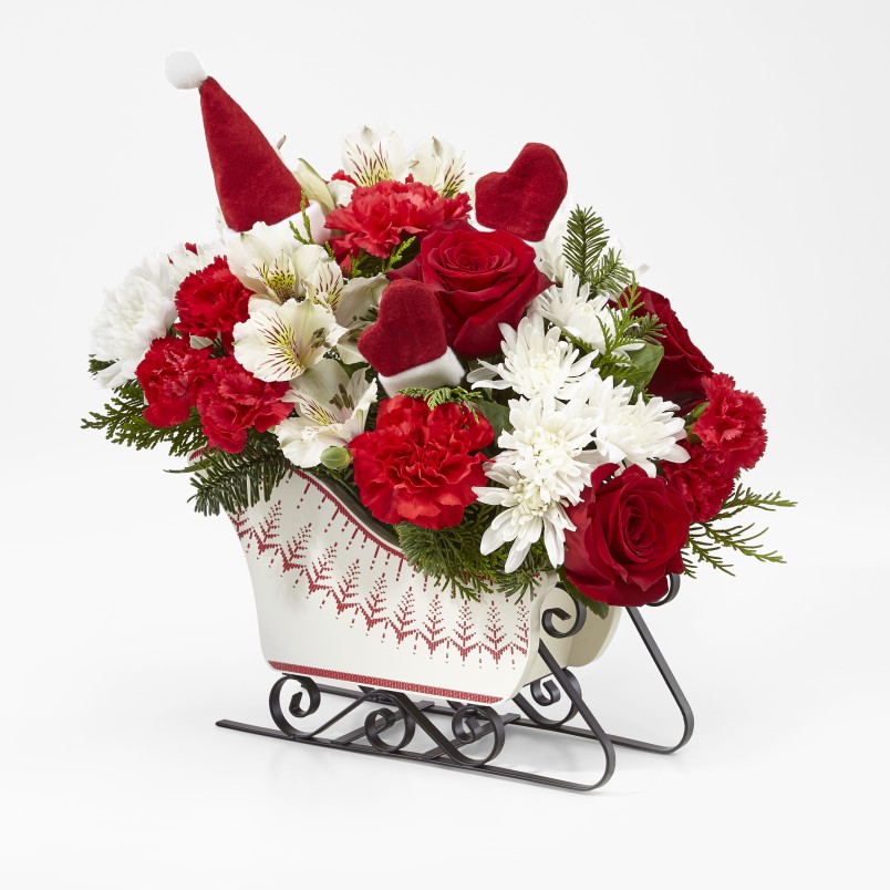 The FTD® Dashing Through the Snow™ Bouquet