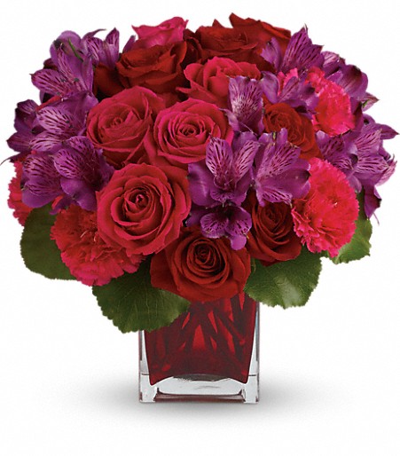 Passionate Purple Tulips Bouquet - Teleflora