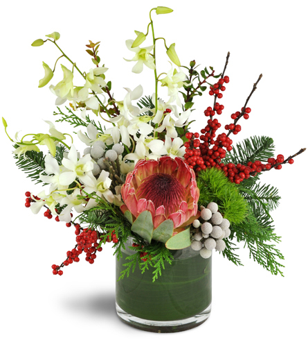 Teleflora's Winter Wilds Centerpiece