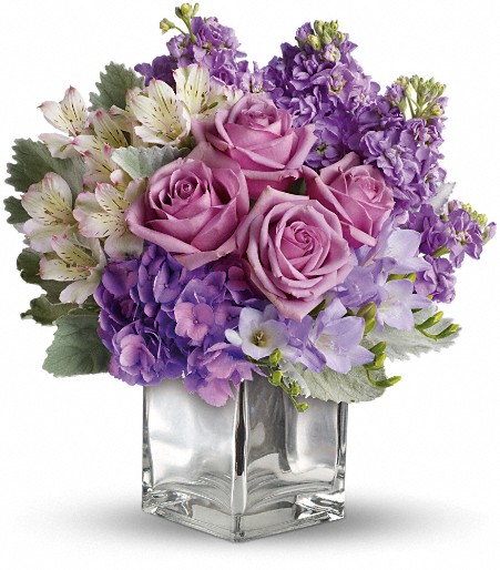 Passionate Purple Tulips Bouquet - Teleflora