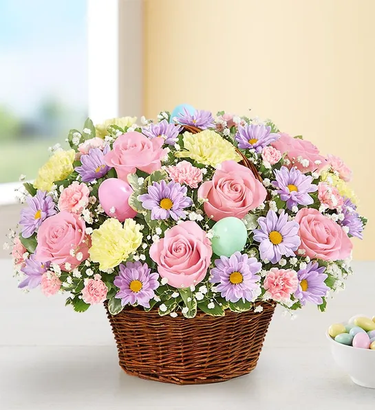 Send Easter Egg Basket™ XL in Encinitas, CA - 1800flowers Encinitas