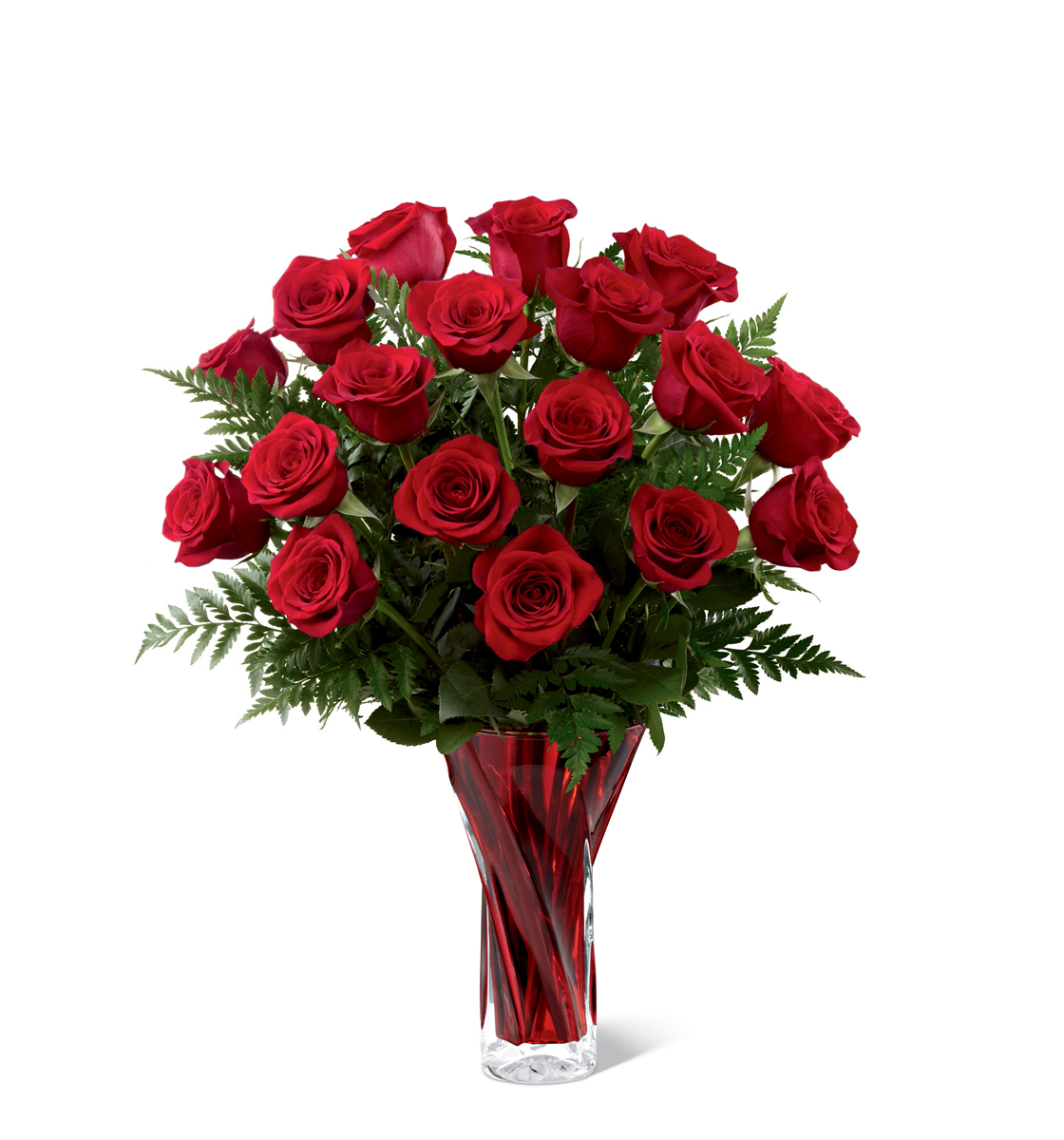 The FTD® Red Romance™ Rose Bouquet - Send to Tuscola, IL Today!