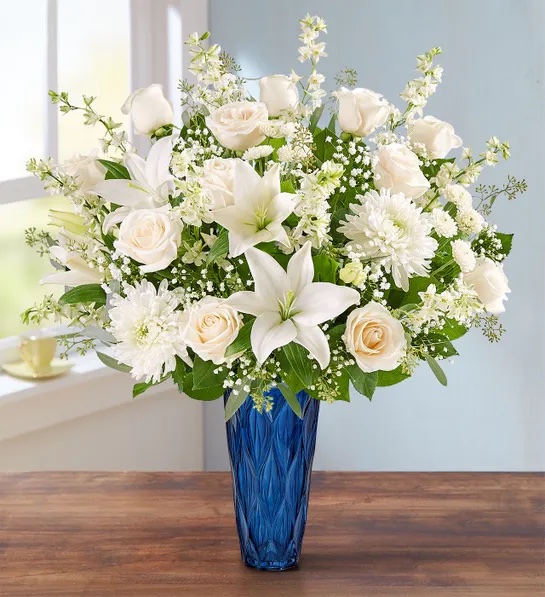 BUY ONLINE SALE ONLY My Peaceful Garden Funeral Flower Arrangement