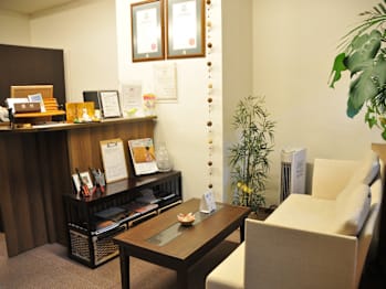 エスクローバーカイロプラクティックの店内