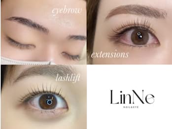 nail&eye LinNeの店内