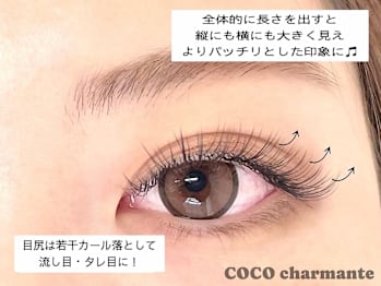 Beautystudio COCOCharmante渋谷の店内