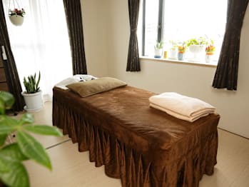 ほぐし処オアシス 竹ヶ花店の店内