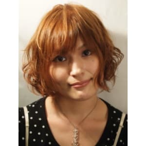 リラックスカーリーパーマ。