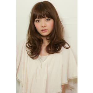 ナチュふわセミロング