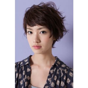 ラフモードなショートボブ
