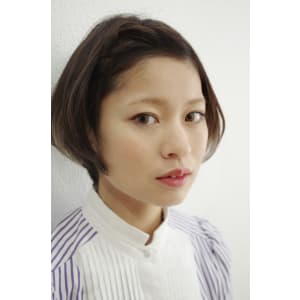 編み込みショートボブ・アレンジ - hair+resort lagoon【ヘアリゾートラグーン】掲載中