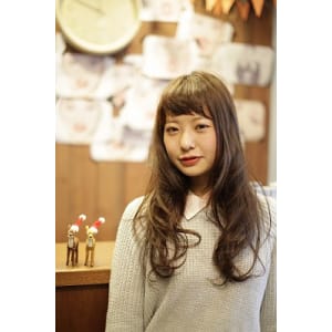 無造作ショートバングフワロング